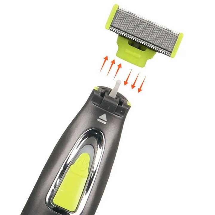 Portable travel hair clipper and personal care trimmer with ergonomic design