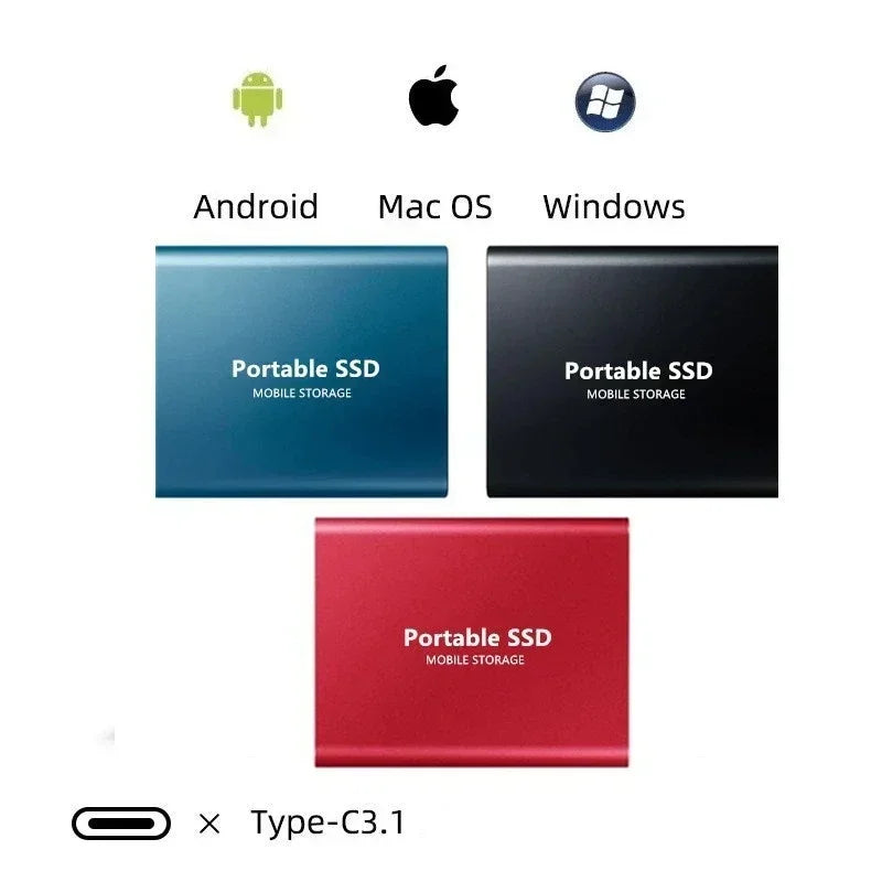 Compact 2TB solid state drive held in hand showcasing slim pocket-sized design