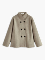 Sheila | Women’s Double Breasted Short Coat