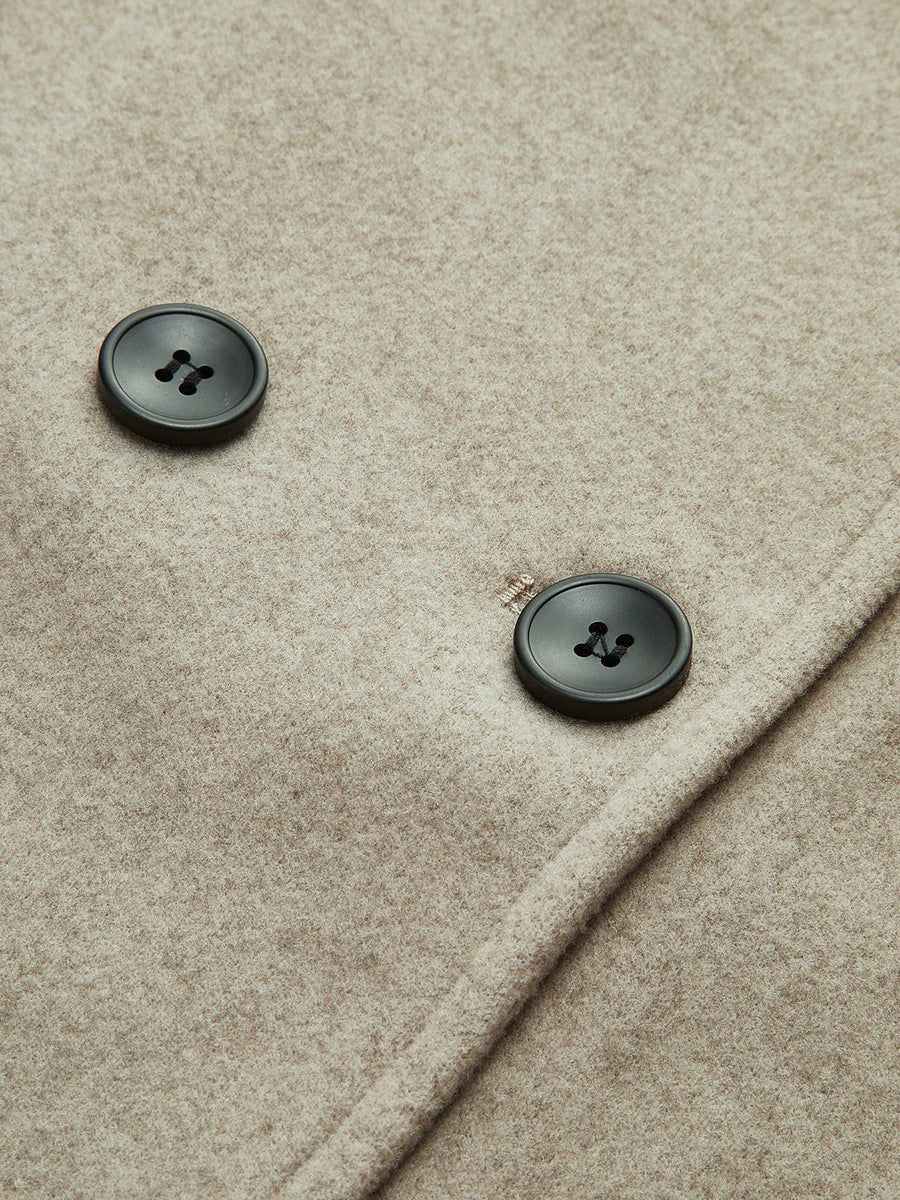 Sheila | Women’s Double Breasted Short Coat