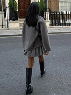 Sheila | Women’s Double Breasted Short Coat