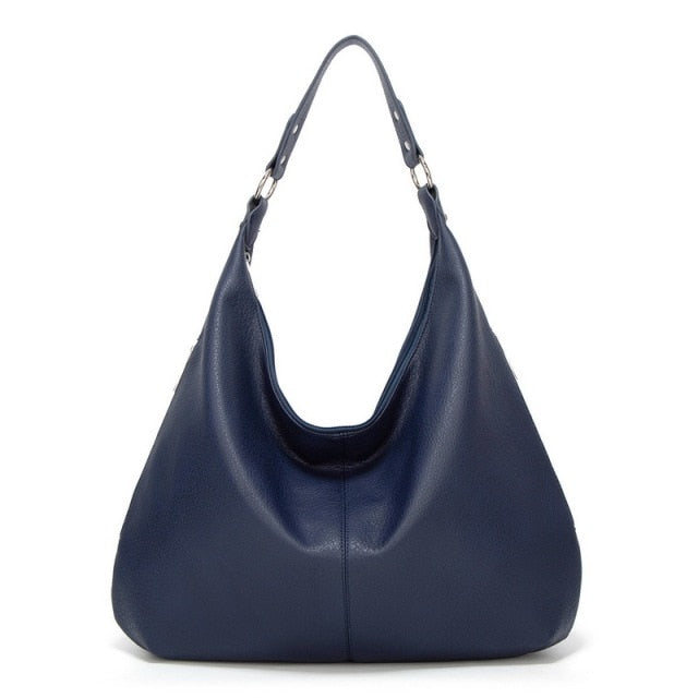 Full view of the luxury shoulder handbag laid flat showcasing overall design