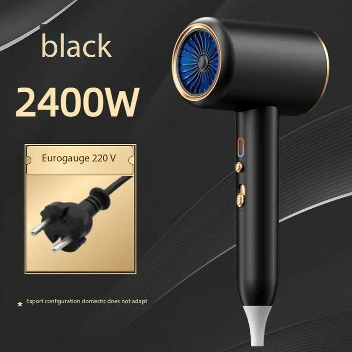 Final angle of the 2400W professional ionic hair dryer