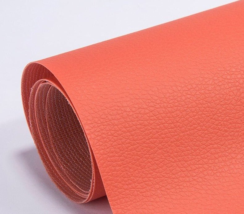 PU leather repair patch for DIY upholstery restoration and furniture fix