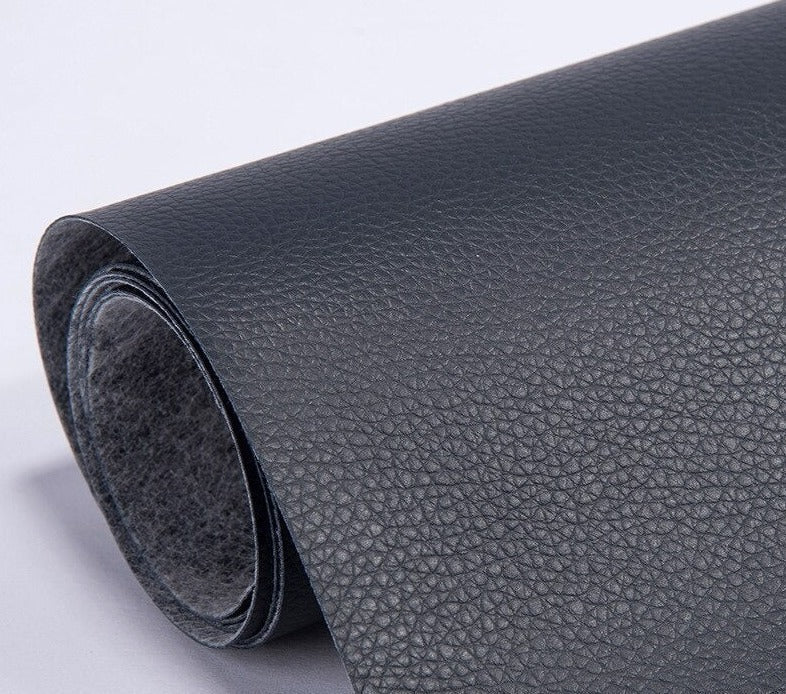Cut-to-size DIY leather patch for fixing cracks in leather goods