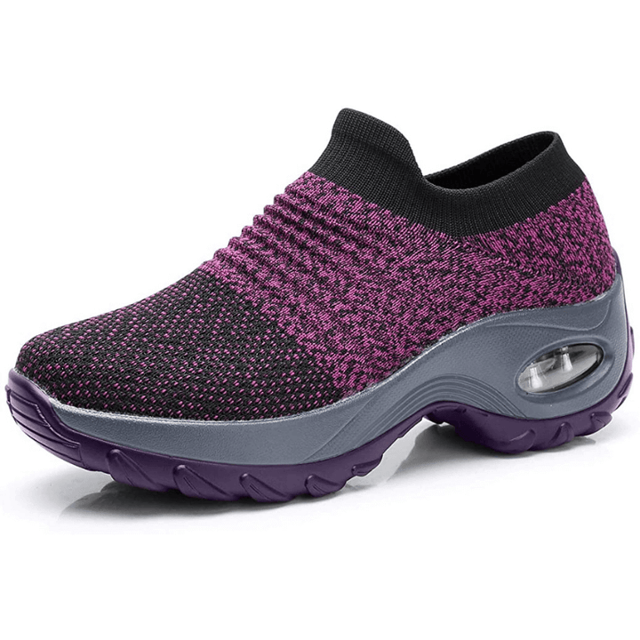 Insole cushioning detail inside women's arch support footwear