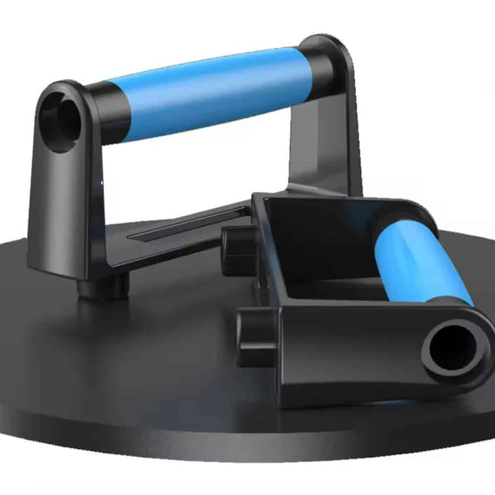 Upper body strength training fitness board folded for compact storage
