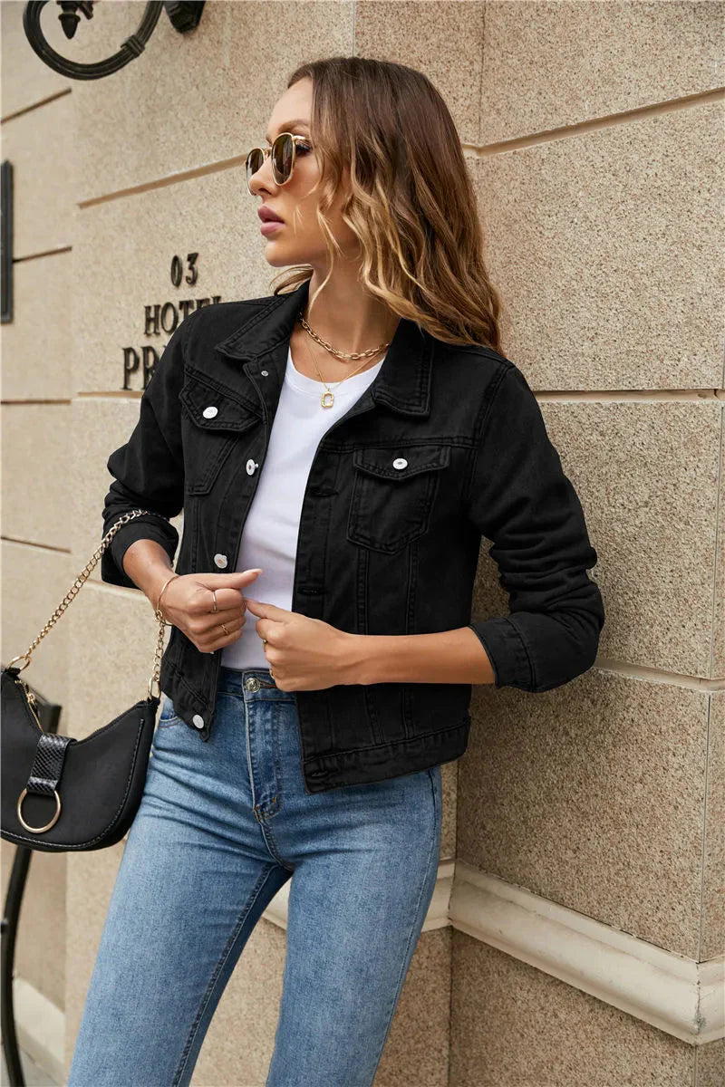 Jerlyn | Women’s Fitted Denim Jacket
