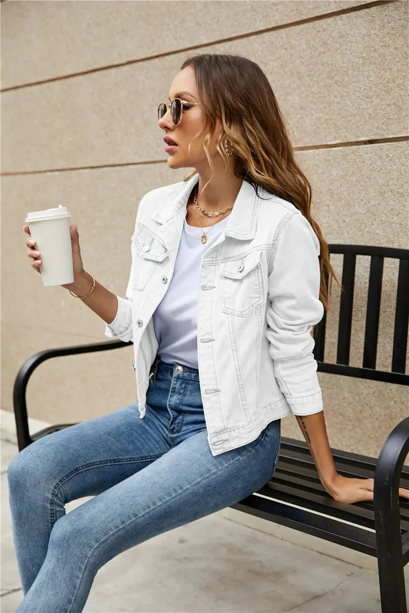Jerlyn | Women’s Fitted Denim Jacket