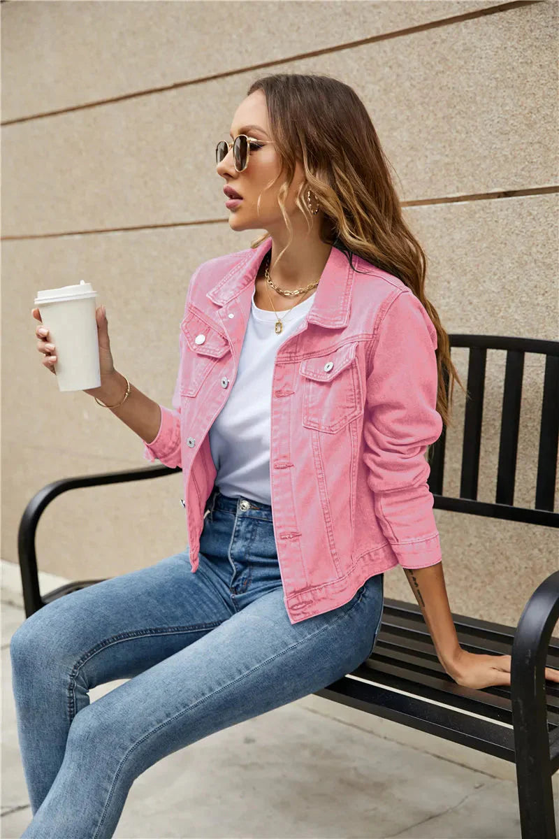 Jerlyn | Women’s Fitted Denim Jacket