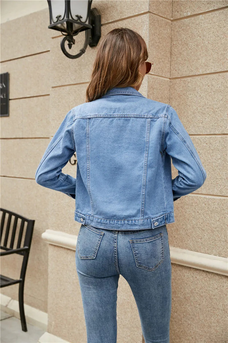 Jerlyn | Women’s Fitted Denim Jacket