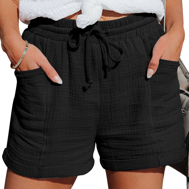 Breezy women's shorts featuring relaxed fit for casual wear