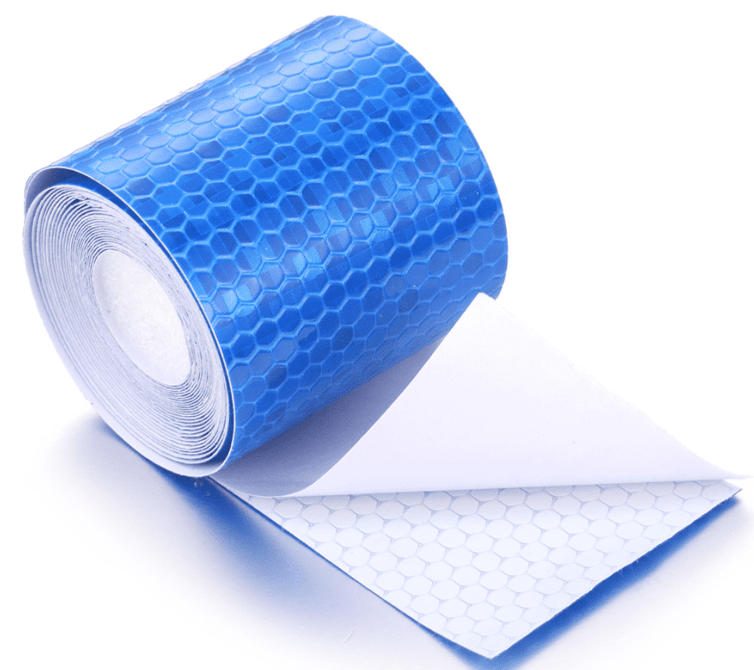 Durable outdoor safety tape 3 m length reflecting bright illumination
