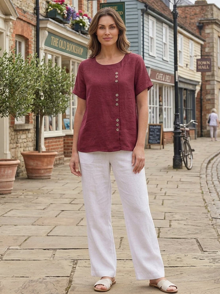 Casual wear essential women's summer fashion tee