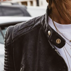 Daenerys | Women’s Jacket with Ribbed Sleeves