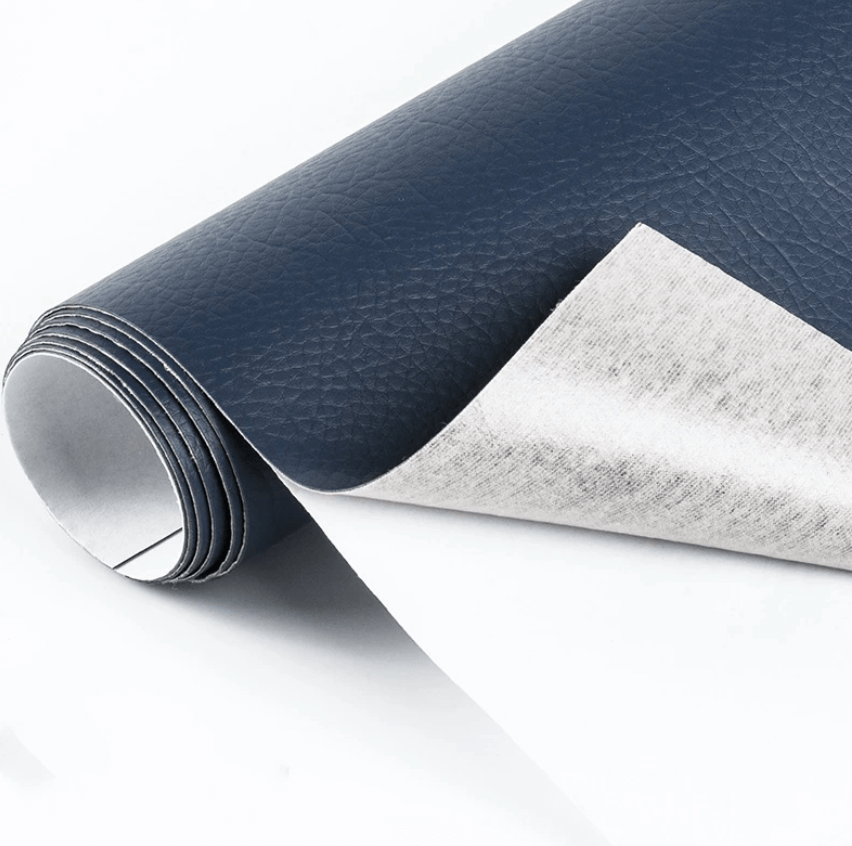 Roll of self-adhesive leather patch for various upholstery repairs