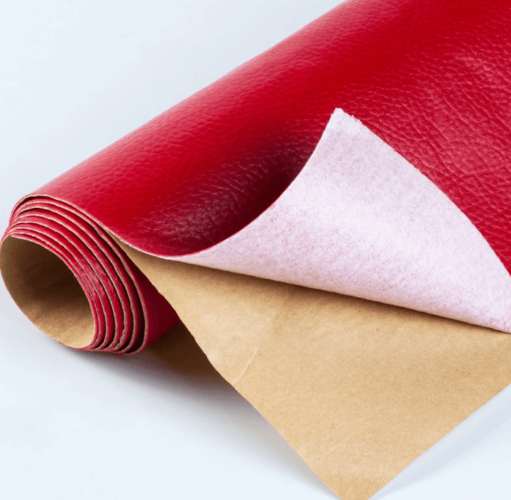 Heavy-duty leather repair patch fixing a car interior dashboard