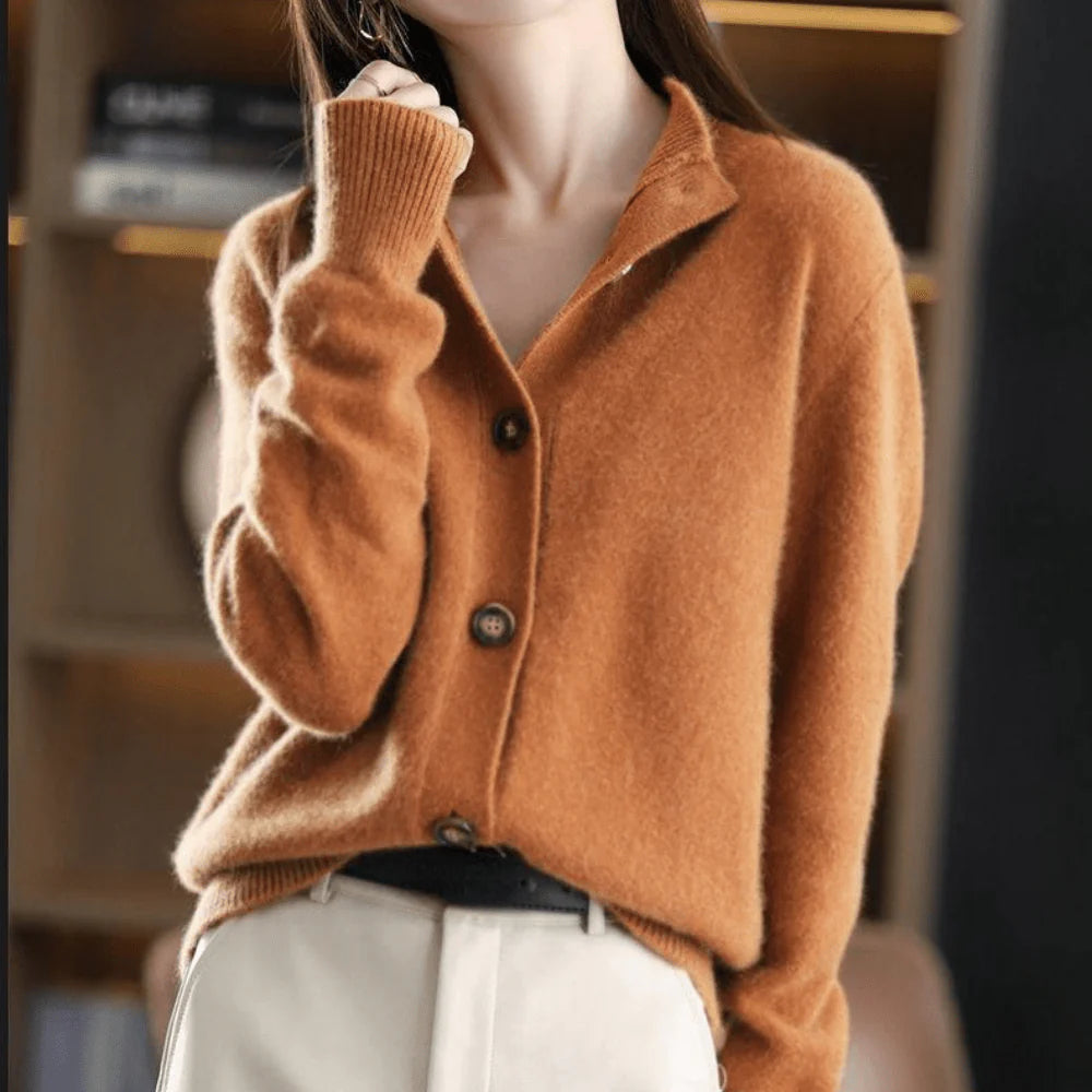 Sheena | Women’s Mock Neck Cardigan