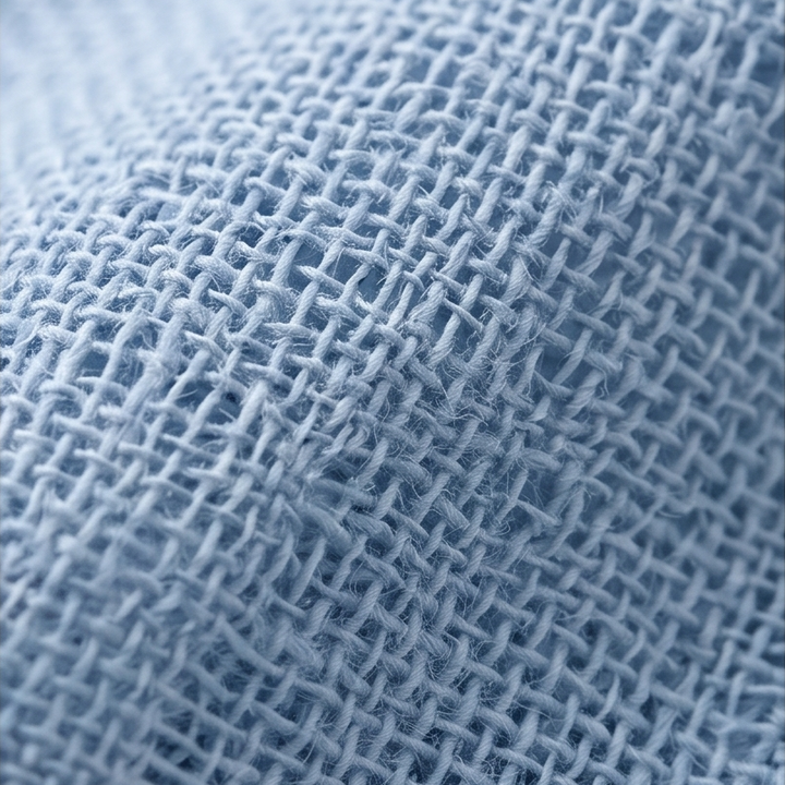 Soft fabric texture view of the short sleeve summer blouse