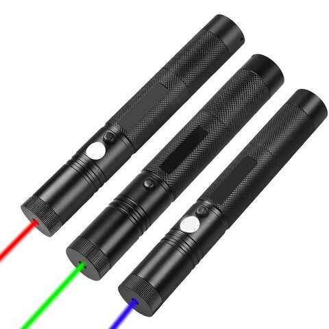 Close-up of the USB charging port on the rechargeable laser pointer pen