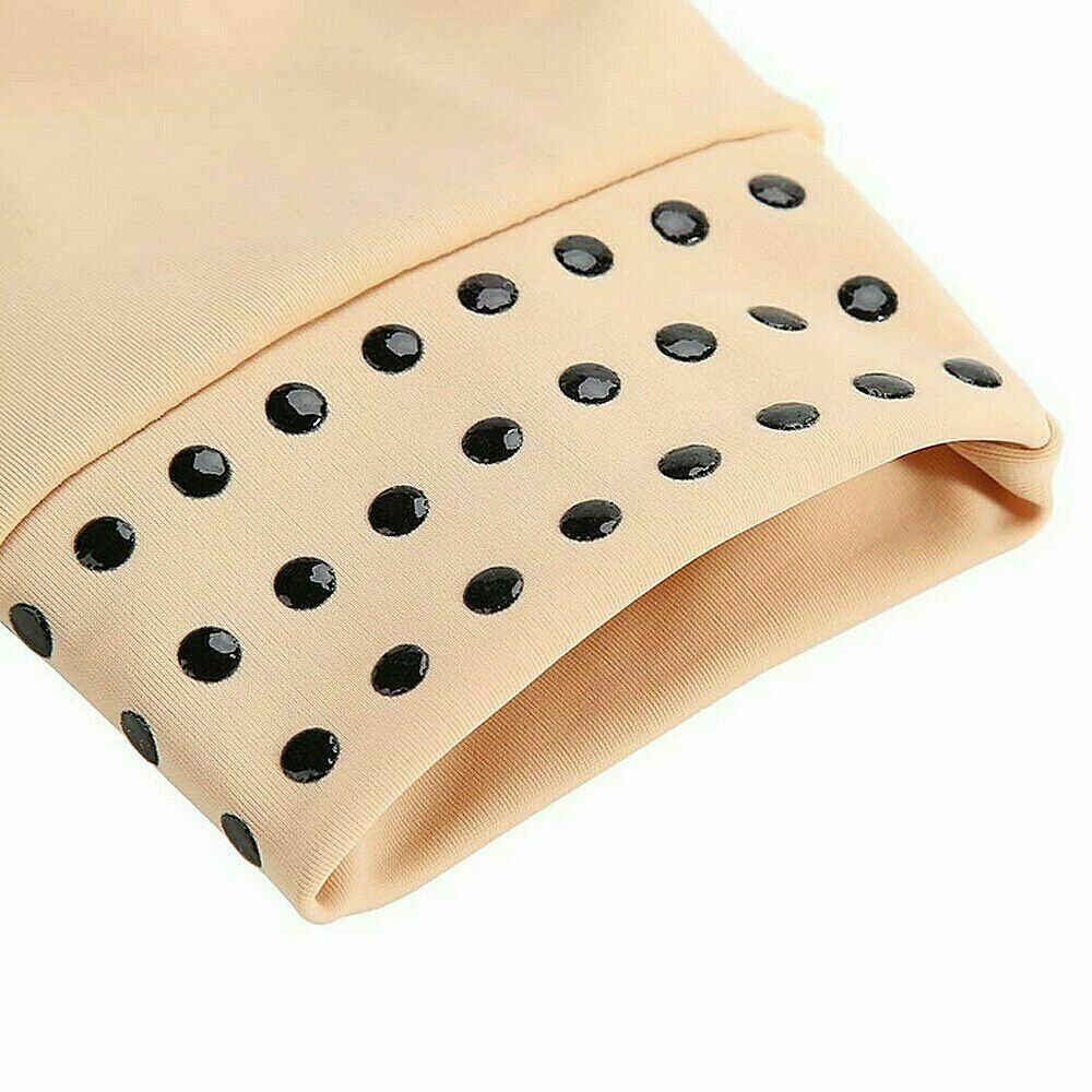 Ergonomic joint pain relief gloves worn by a man for daily activities
