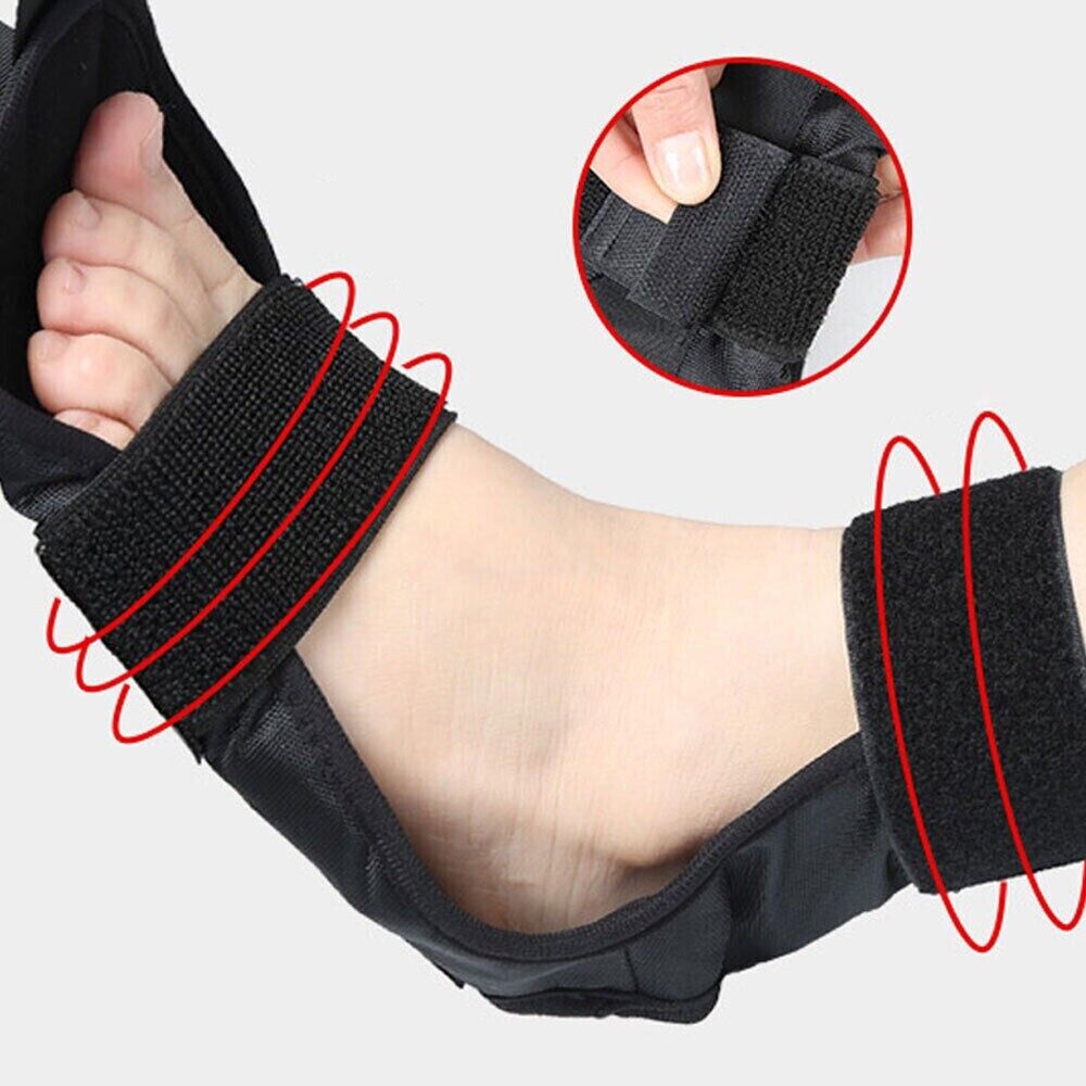 Fitness equipment leg stretcher strap showing loop handles for physical therapy [[lstfy-media:6]]