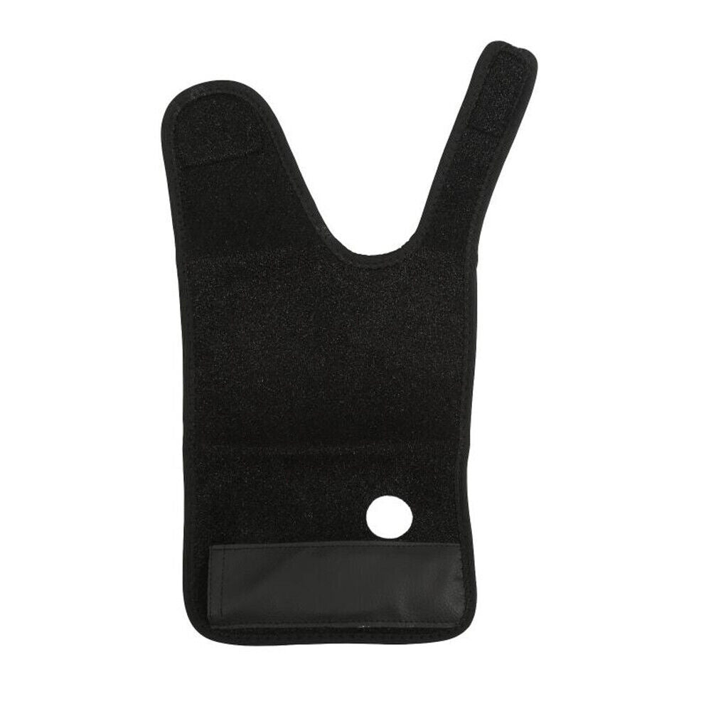 Ergonomic hand brace providing compression and pain relief for weak wrists