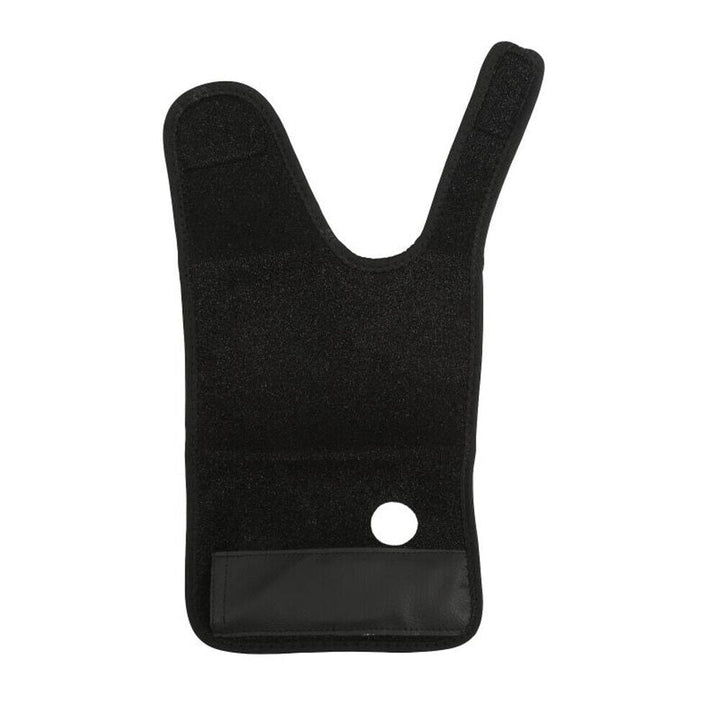 Ergonomic hand brace providing compression and pain relief for weak wrists