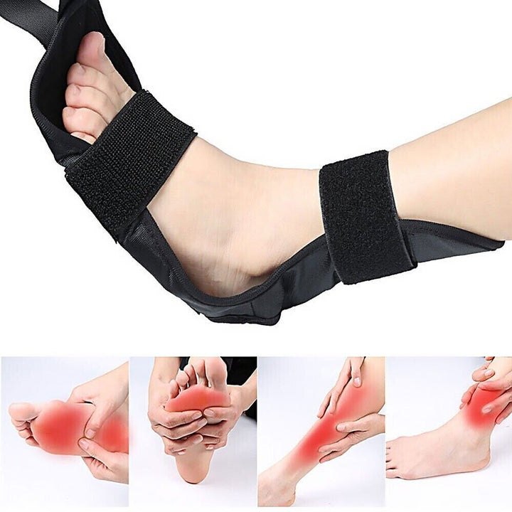 Mobility aid stretching belt used for lower back pain relief exercises [[lstfy-media:7]]