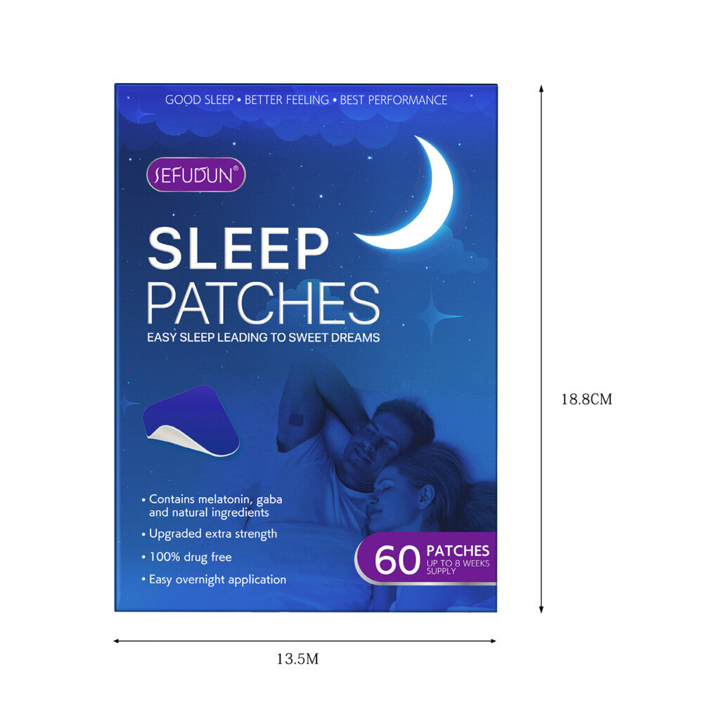 Natural sleep support patches peel-and-stick wellness aid for bedtime routine