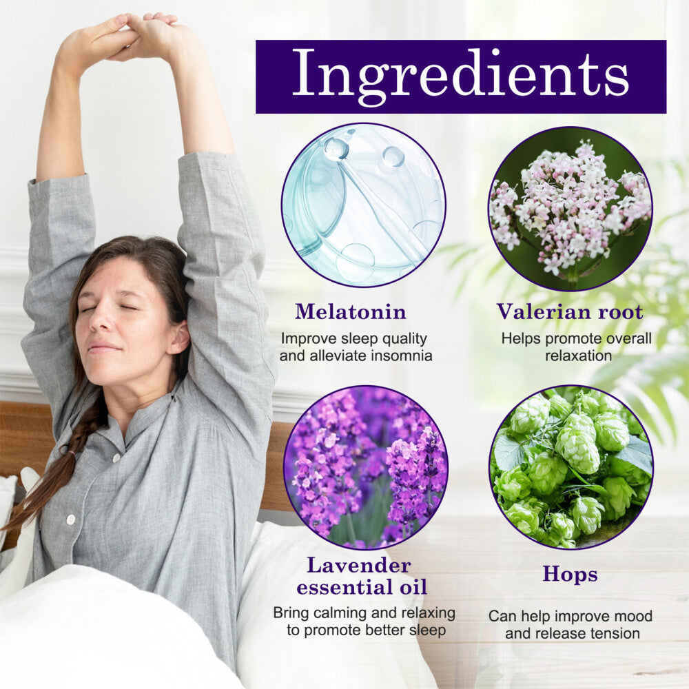 Pack of natural sleep aid patches designed for relaxation and restful nights