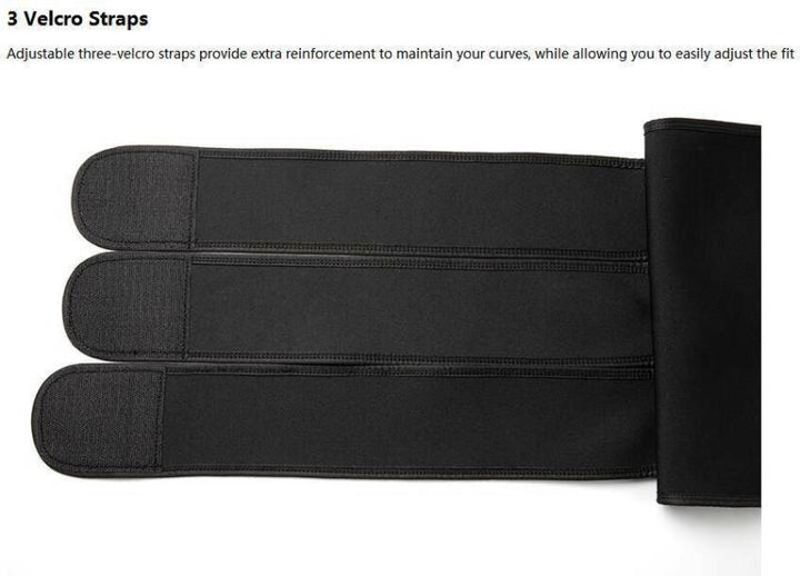 Durable stitching and breathable mesh on womens waist trainer