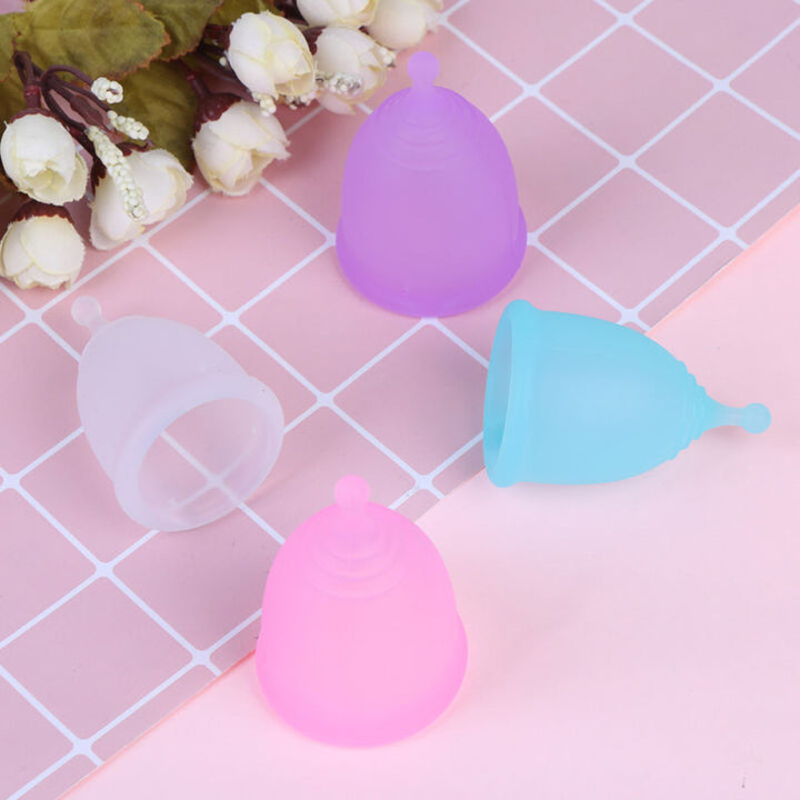 Feminine hygiene product made of medical-grade silicone in soft finish