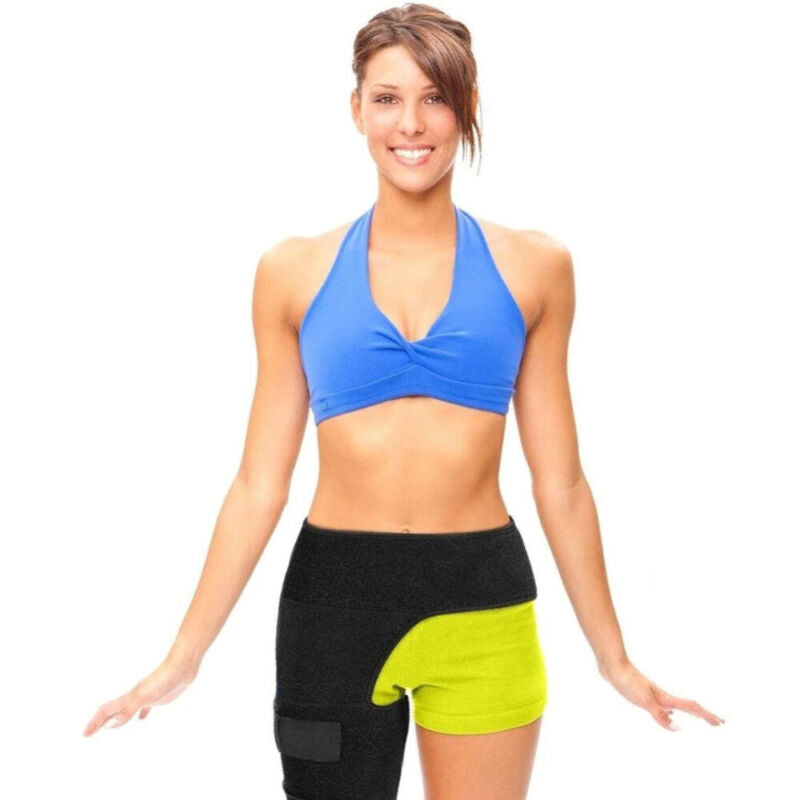 Flexible mobility support wrap worn during physical activity and exercise