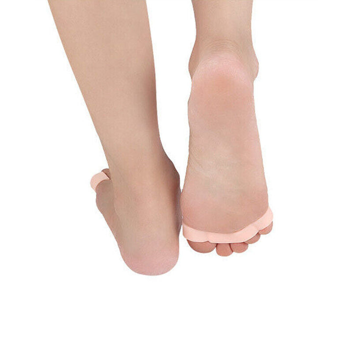 Ergonomic toe spacers for plantar fasciitis support and pain relief