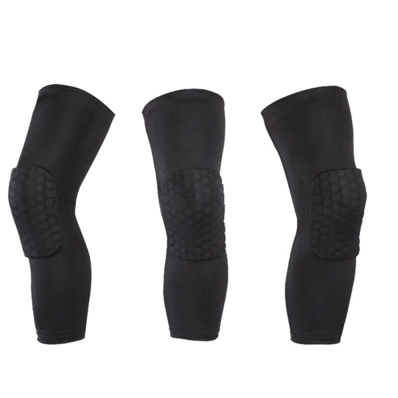 Lightweight joint support knee sleeve paired with athletic footwear