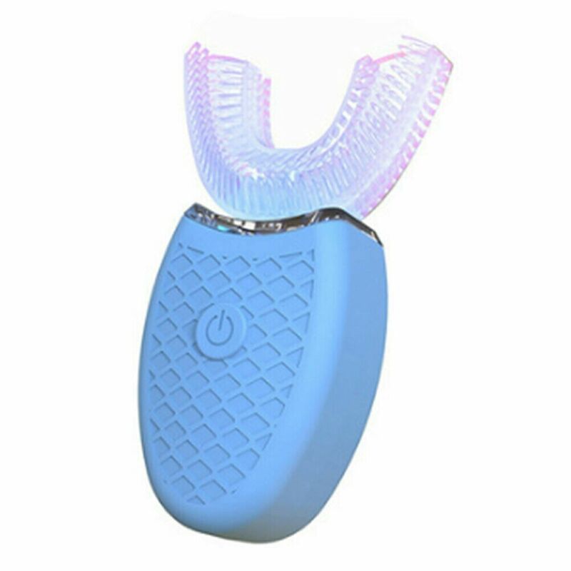Close up of bristles on sonic toothbrush for dental hygiene