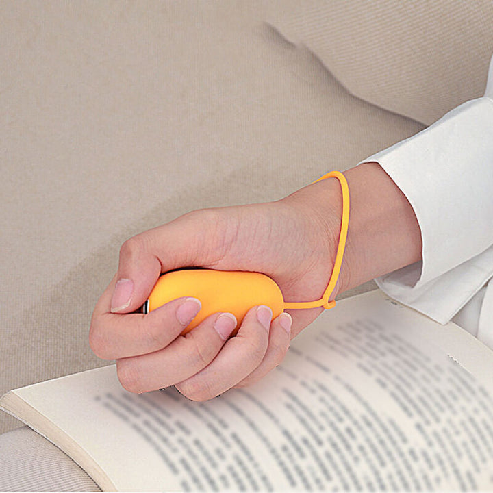 Portable sleep aid device angle view highlighting compact size for travel.
