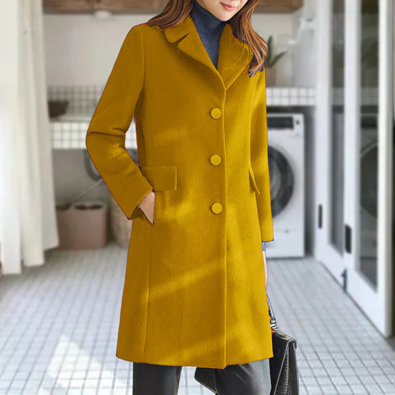 Celestine | Women’s Double Breasted Long Coat