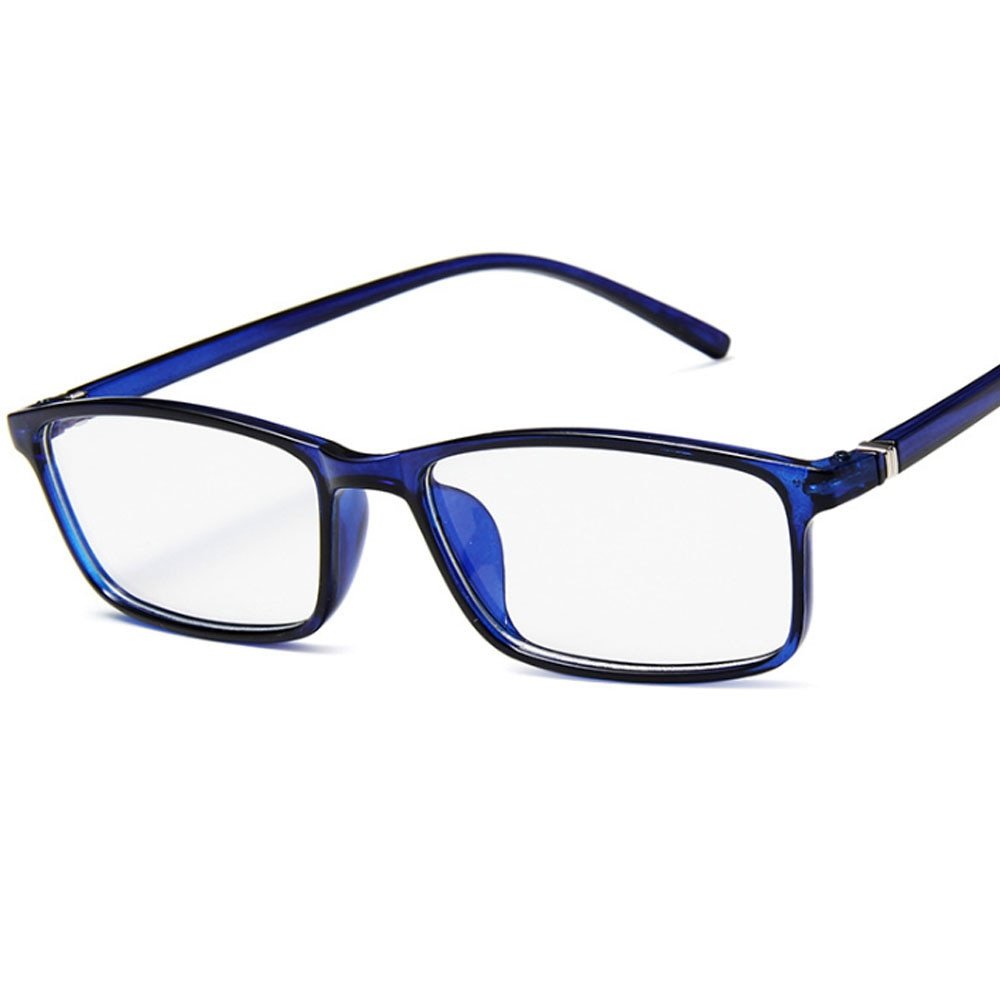Blue light blocking glasses showcasing hinges and durable build
