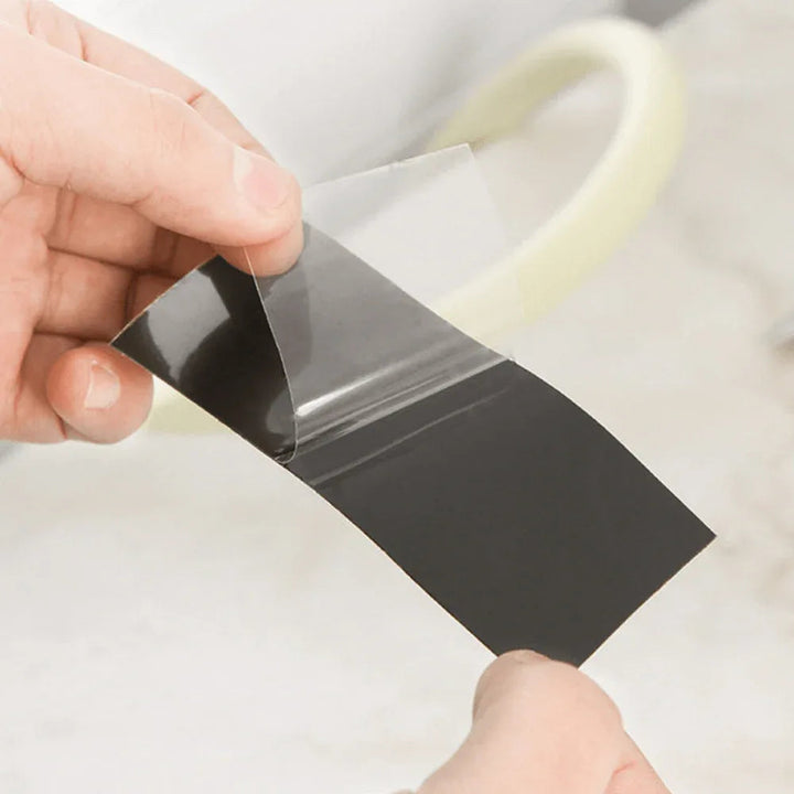 Heavy-duty waterproof sealing tape roll on a clean white background for DIY leak repair