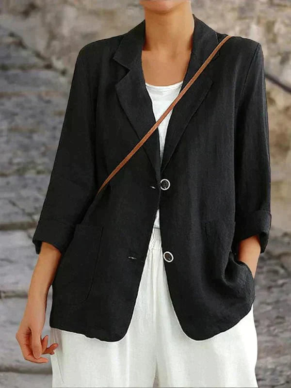 Valentine | Women’s Oversized Button Front Blazer