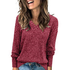 Anna | Women’s V-Neck Oversized Sweater