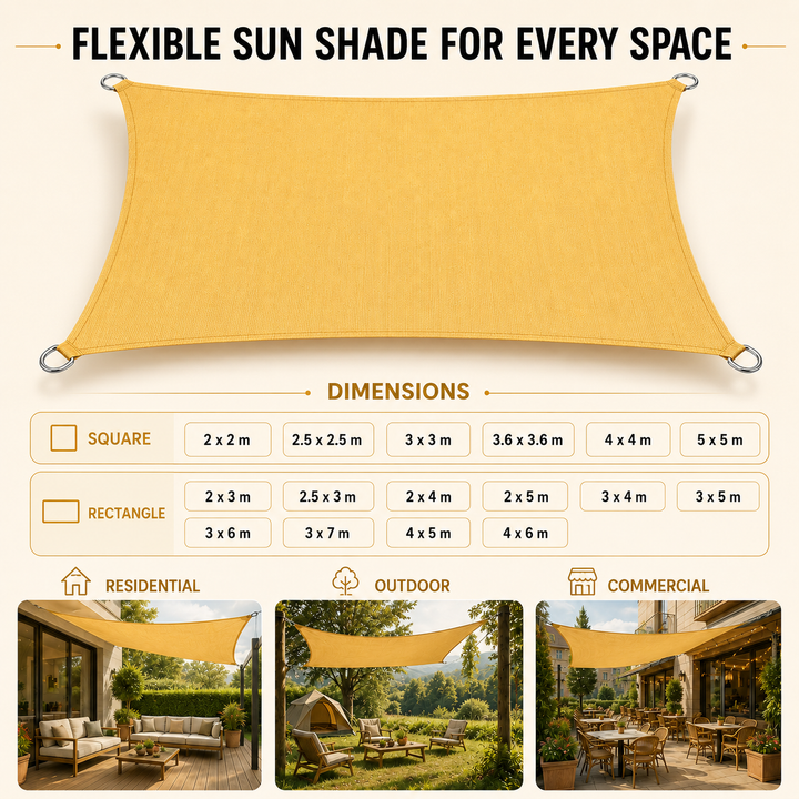 UV protection canopy stretched over a backyard playground for safe play