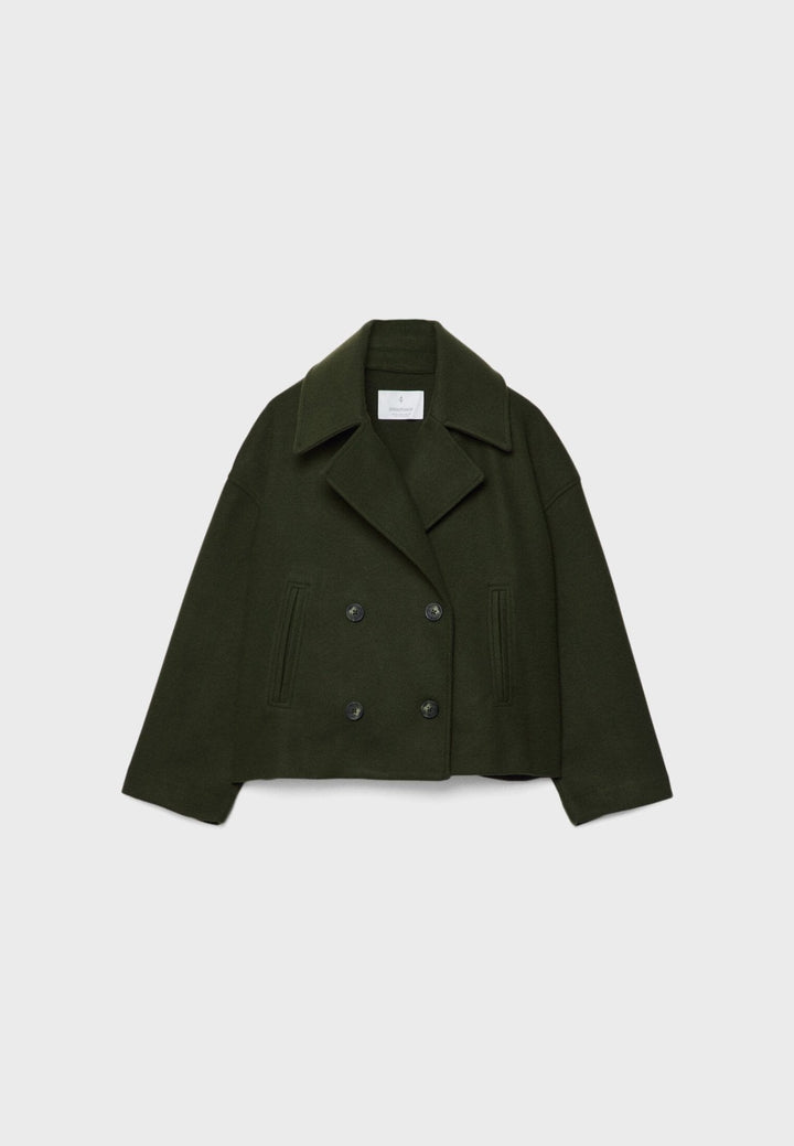 Modern womens outerwear option ideal for cold weather styling