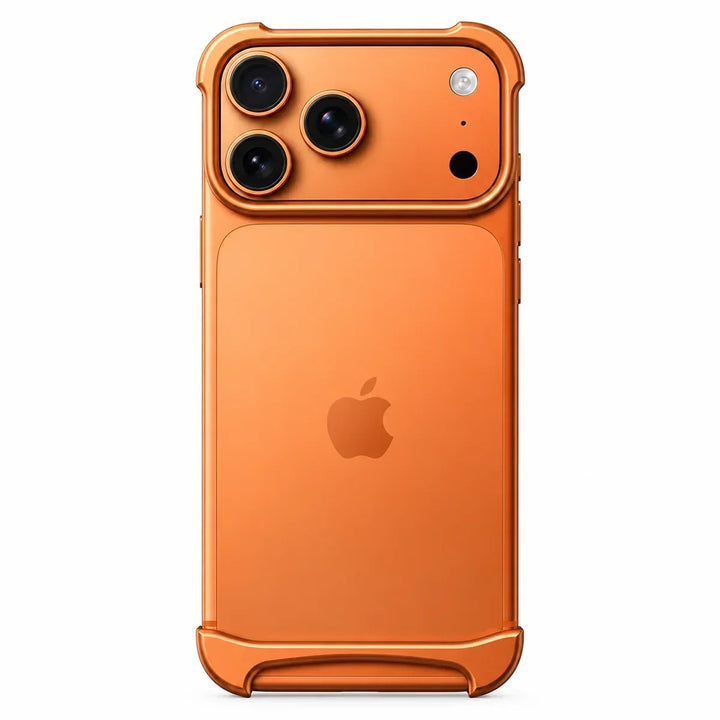 Lightweight slim aluminum bumper case highlighting precise cutouts