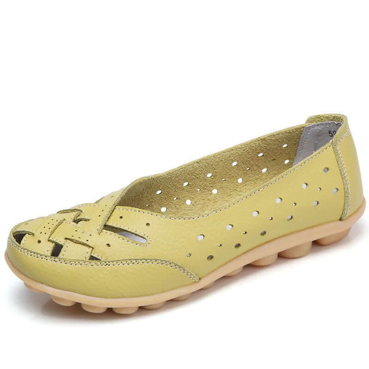 Comfortable footwear for daily wear featuring a cushioned footbed