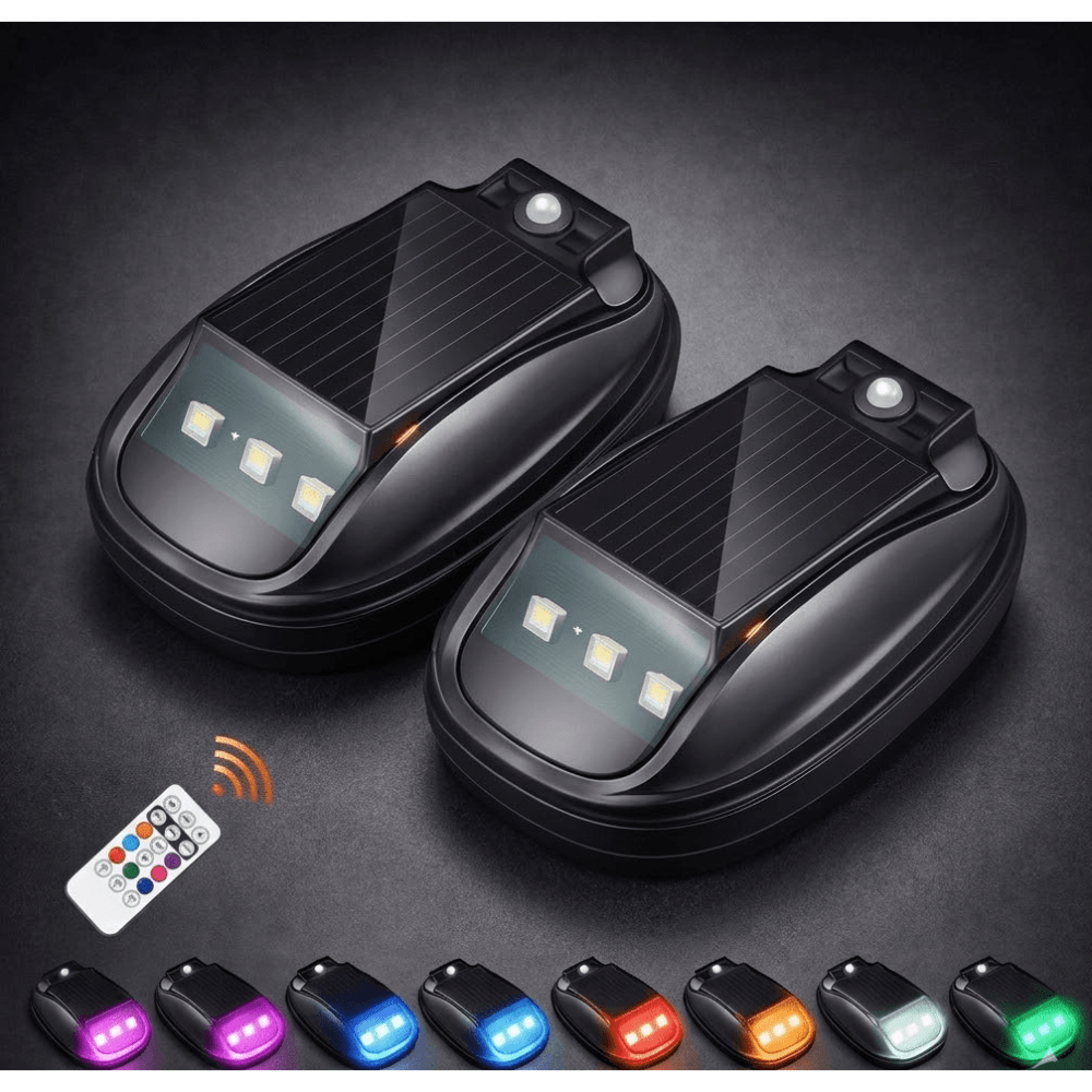 Wireless remote control for adjusting LED truck lighting modes and colors