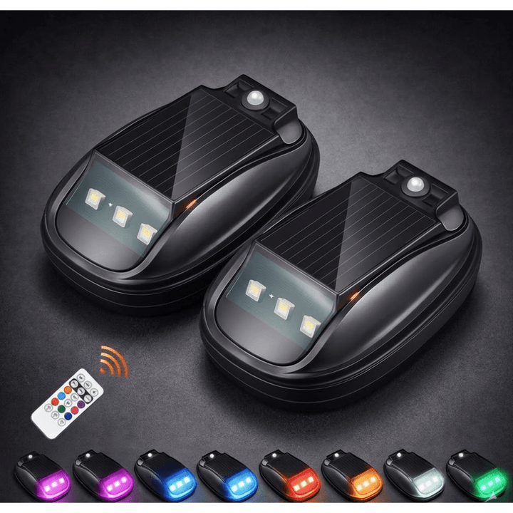 Wireless remote control for adjusting LED truck lighting modes and colors