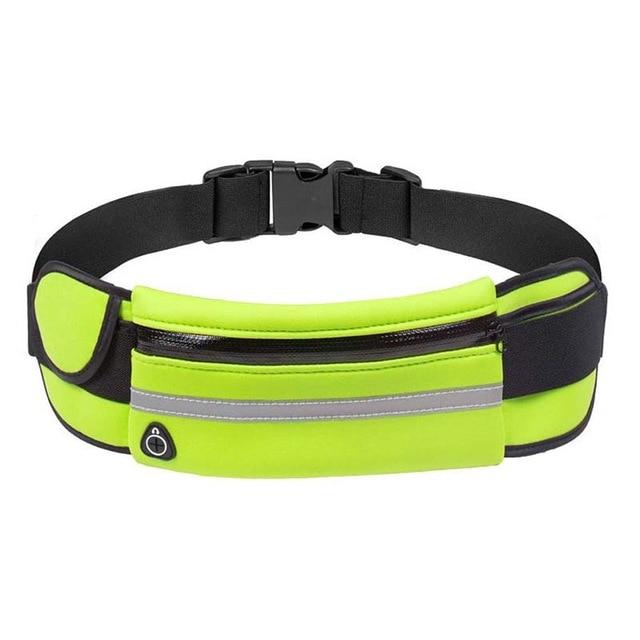 Demonstration of the 1 plus 1 free promotional lightweight waterproof waist packs
